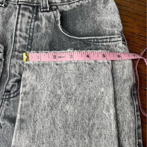 Vintage Levi’s 900 Series Gray Acid Wash Jeans | High Waist Tapered | Rare Sz 5 - Picture 13 of 15
